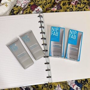 Quantity of 2 NIP+FAB No Needle Fix Moisturizer - SPF 18 1.4 Fl. Oz. NEW In Box